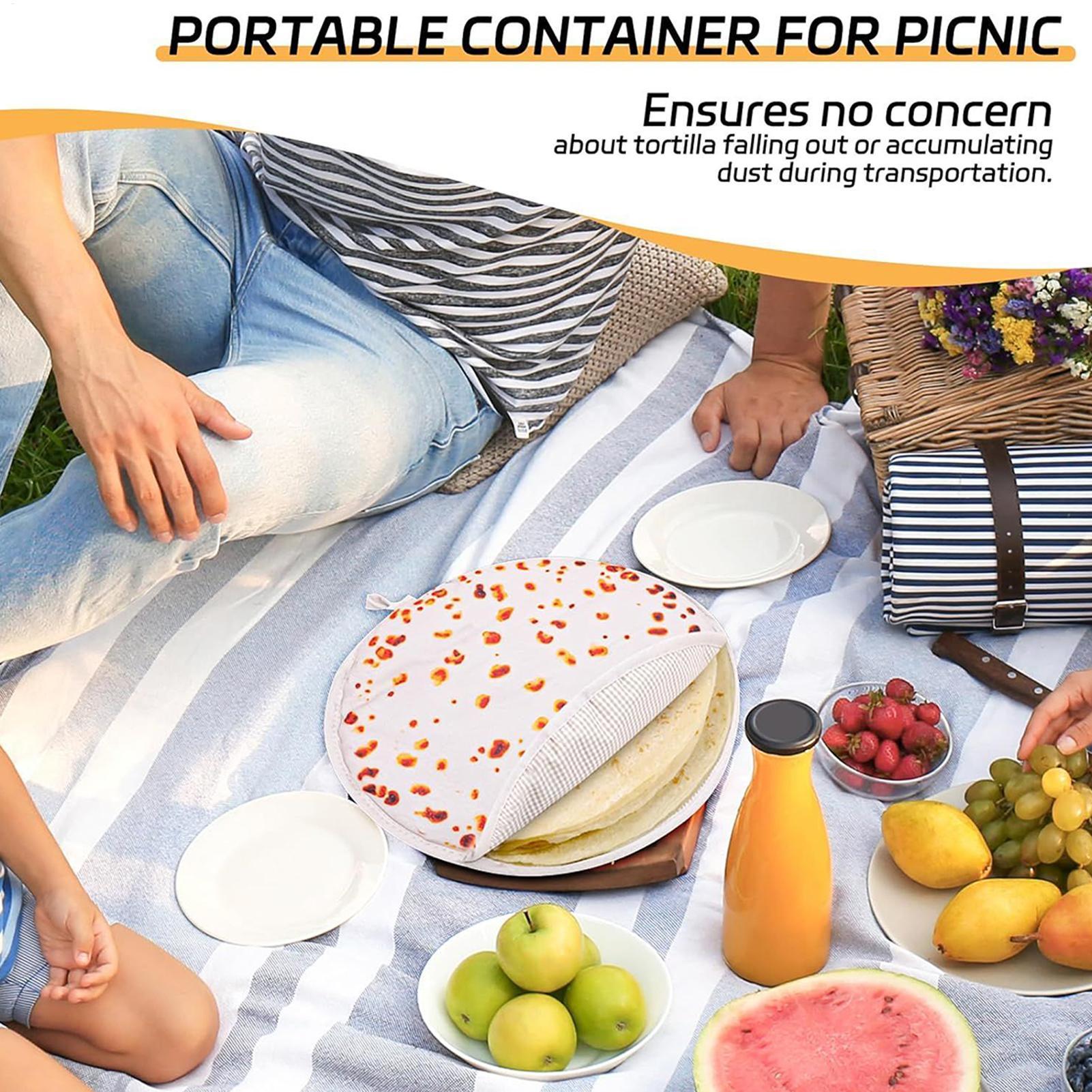 Tortilla Warmer Cloth - Sac en tissu de 30 cm