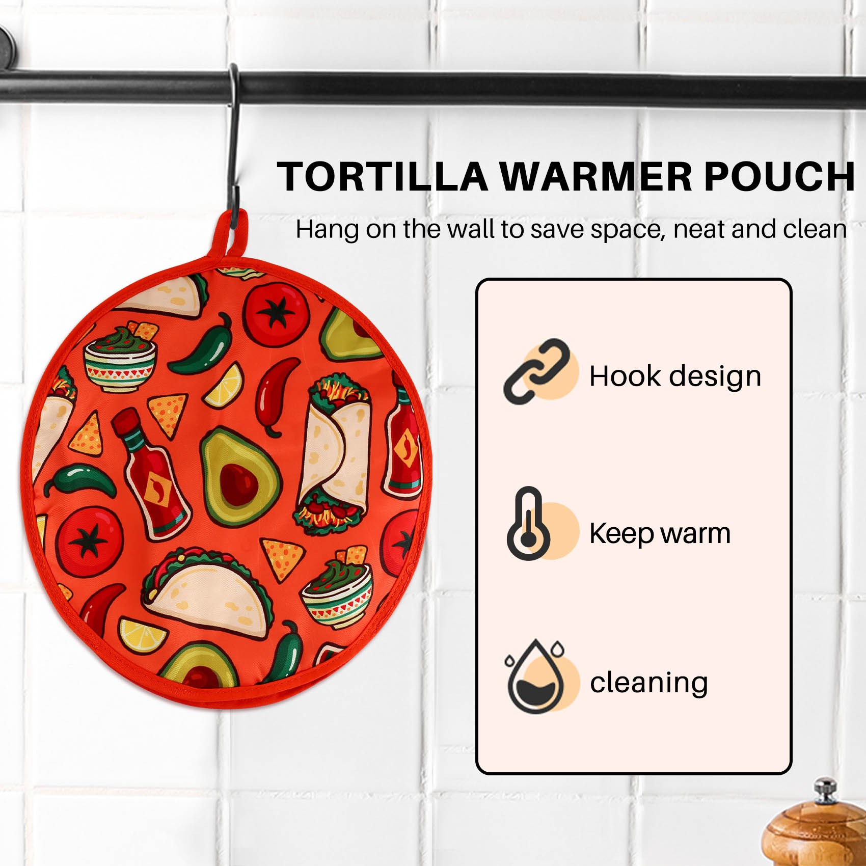 Sac en tissu de 12 pouces pour - Tortilla Warmer Cloth avis et prix