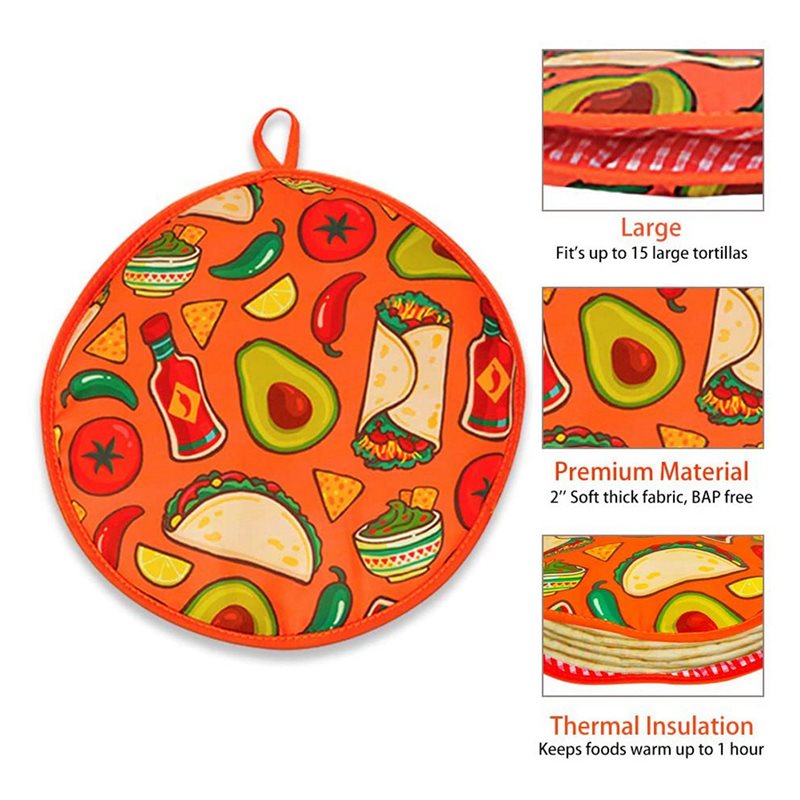 CQMF-4Pcs Sac en tissu de 12 p - Tortilla Warmer Cloth avis et prix