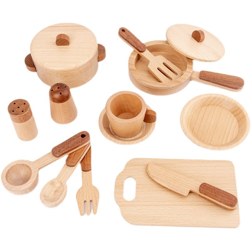 Jeu de cuisine en bois de hêtr - Home Cooking Delivery avis et prix