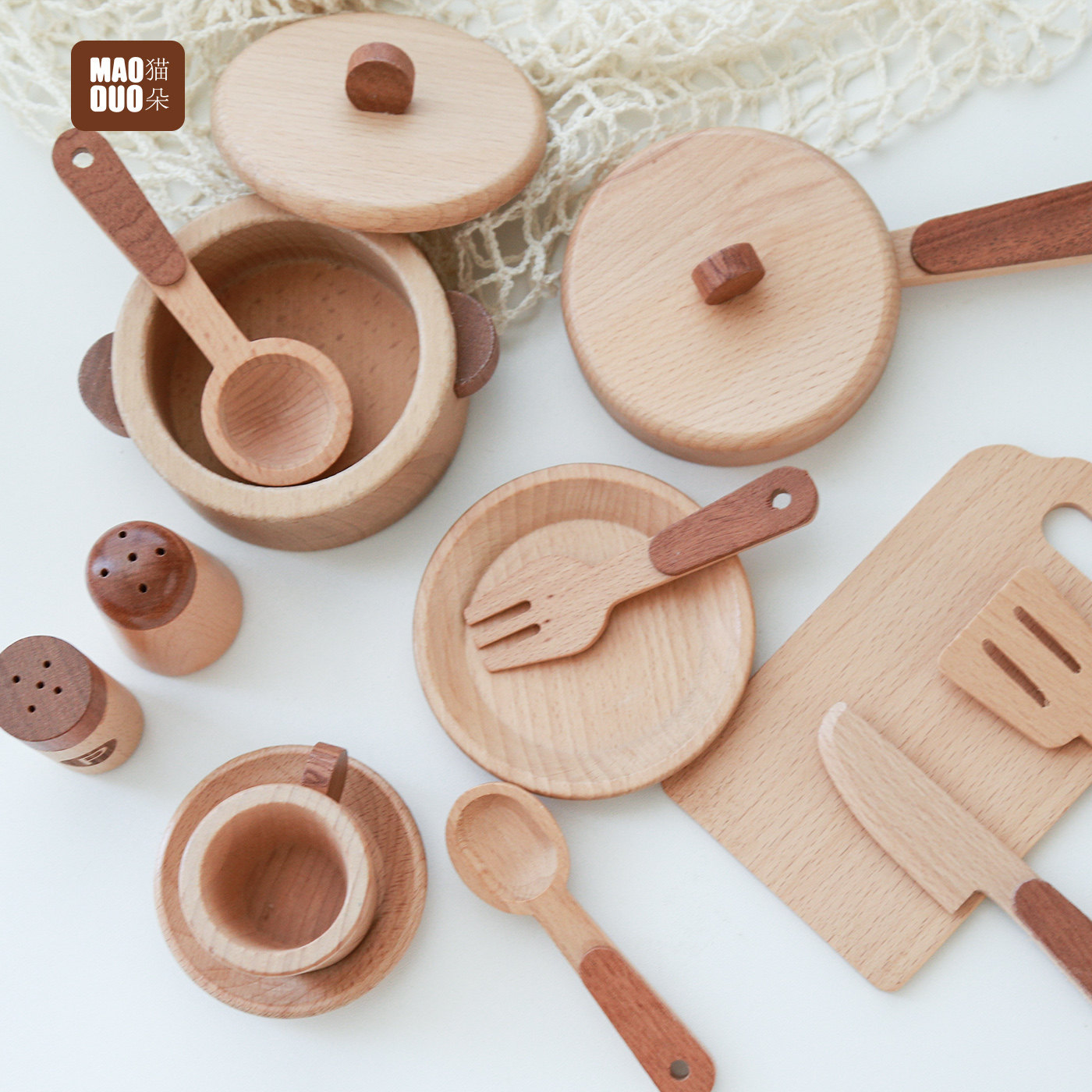 Jeu de cuisine en bois de hêtr - Home Cooking Delivery avis et prix